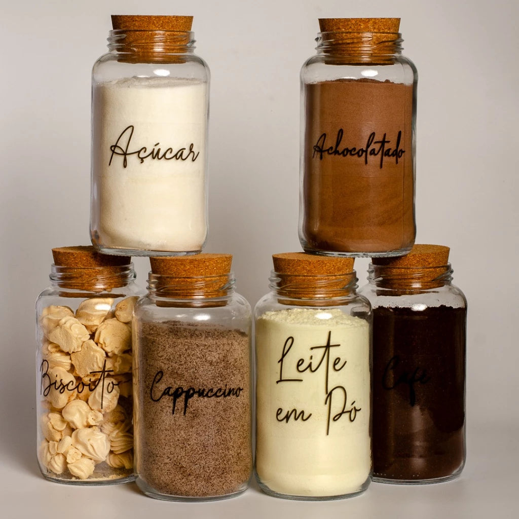 Kit Cantinho do Café - ESCOLHA SEU KIT + Adesivos