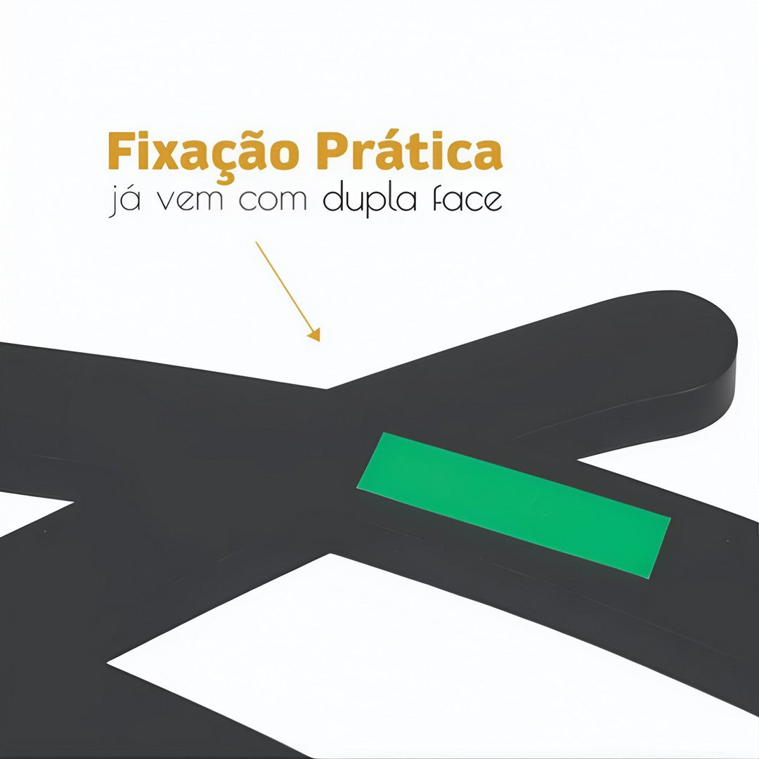 ✝️ FaithWall™ Aplique Decorativo Religioso em MDF para Cantinho da Oração