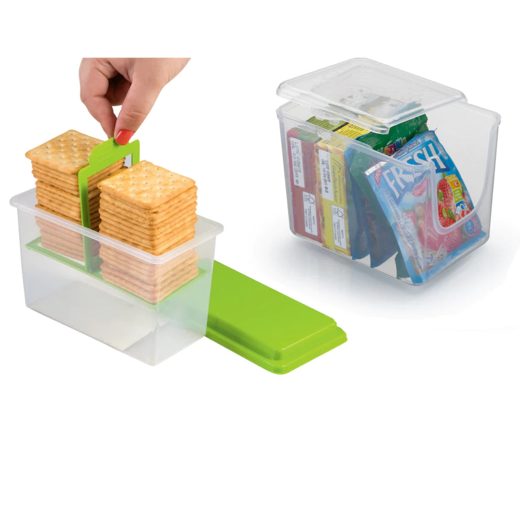 Porta Biscoito Bolacha Torrada com Puxador