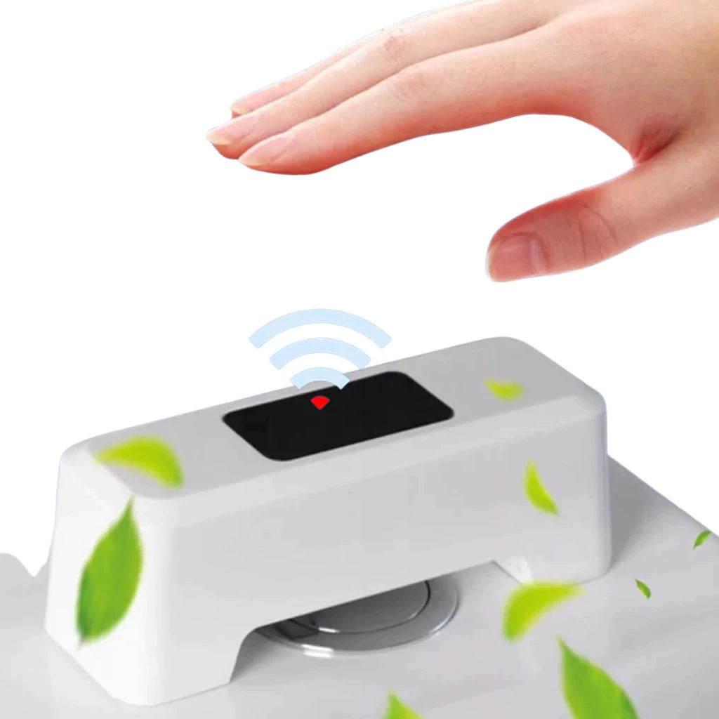 Sensor De Descarga Automático Vaso Sanitário Recarregável USB