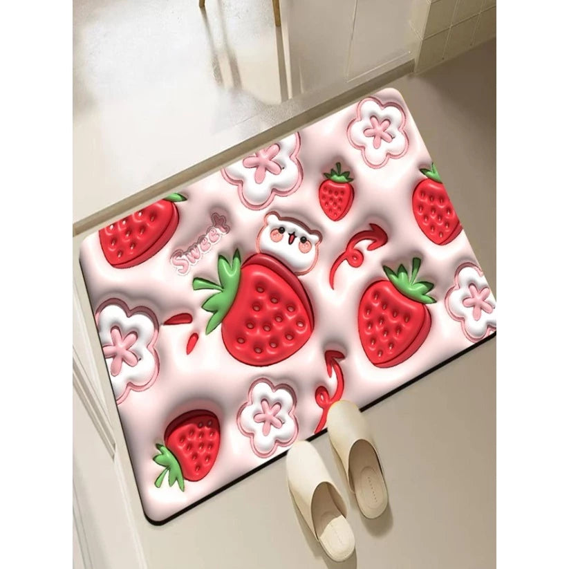 Tapete Efeito 3D Antiderrapante Saída Chuveiro Box