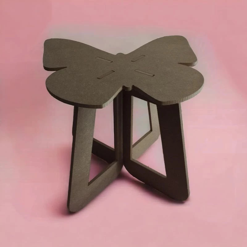 Penteadeira Infantil Borboleta de Encaixe MDF Cru