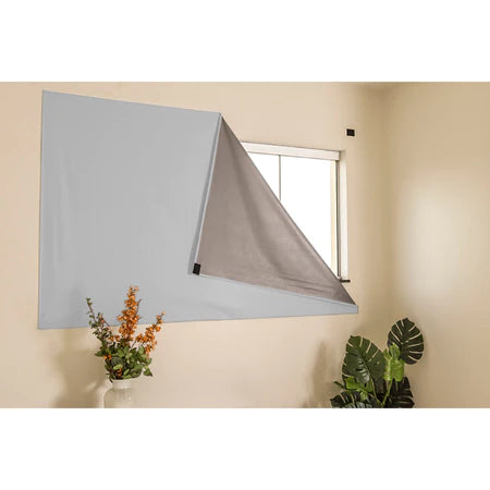 Cortina Painel Blackout com Velcro para Sala Quarto Cozinha Varias Cores