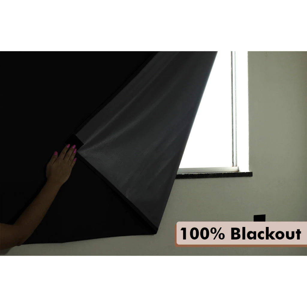 Cortina Painel Blackout com Velcro para Sala Quarto Cozinha Varias Cores