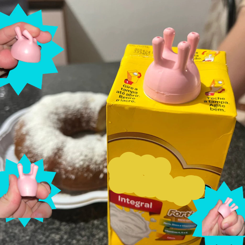 Tampa Leite de Silicone Flexível