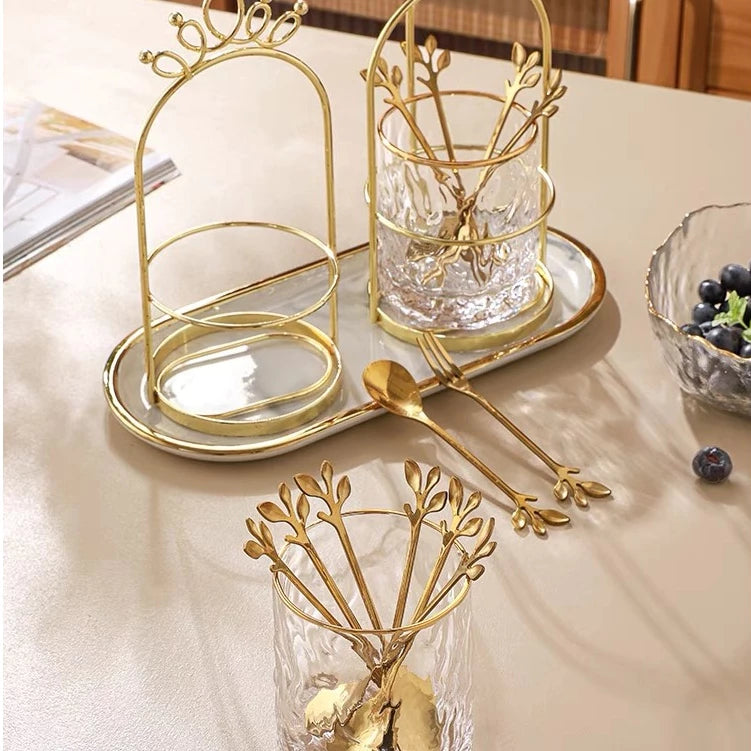 Kit jogo 10 Peças Conjunto De Colher garfo Criativo