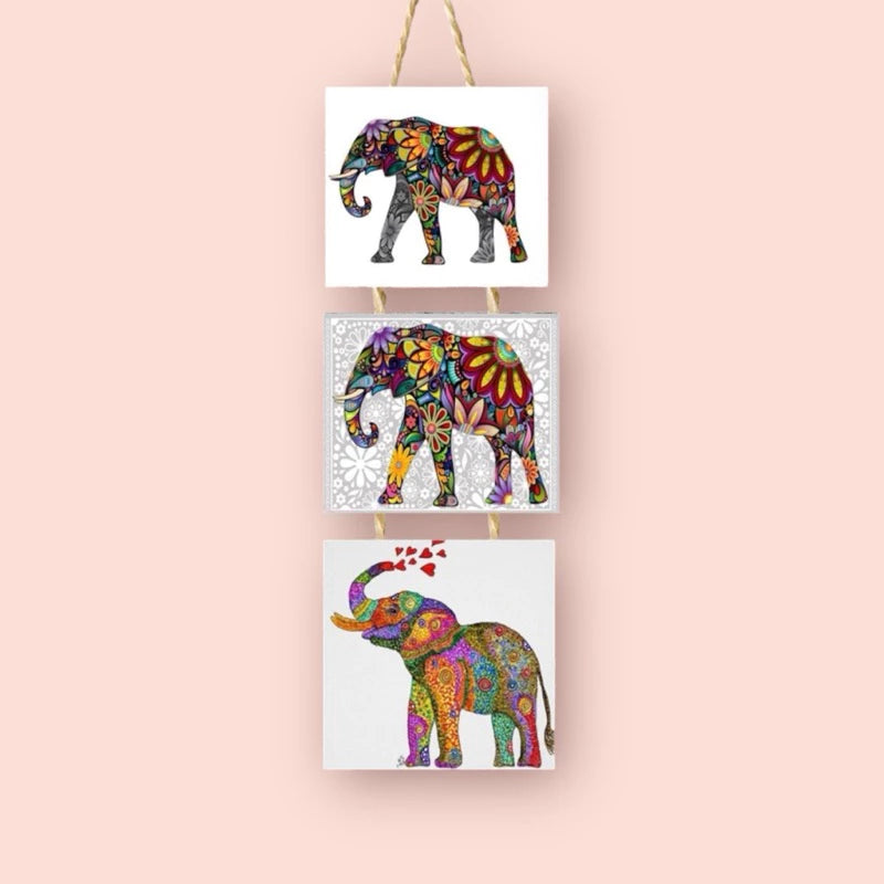 Kit Placa Decorativa Personalizada Com Corda