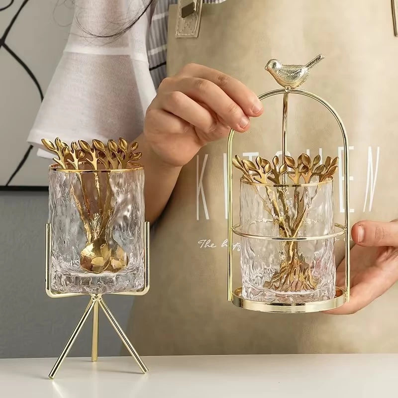 Kit jogo 10 Peças Conjunto De Colher garfo Criativo