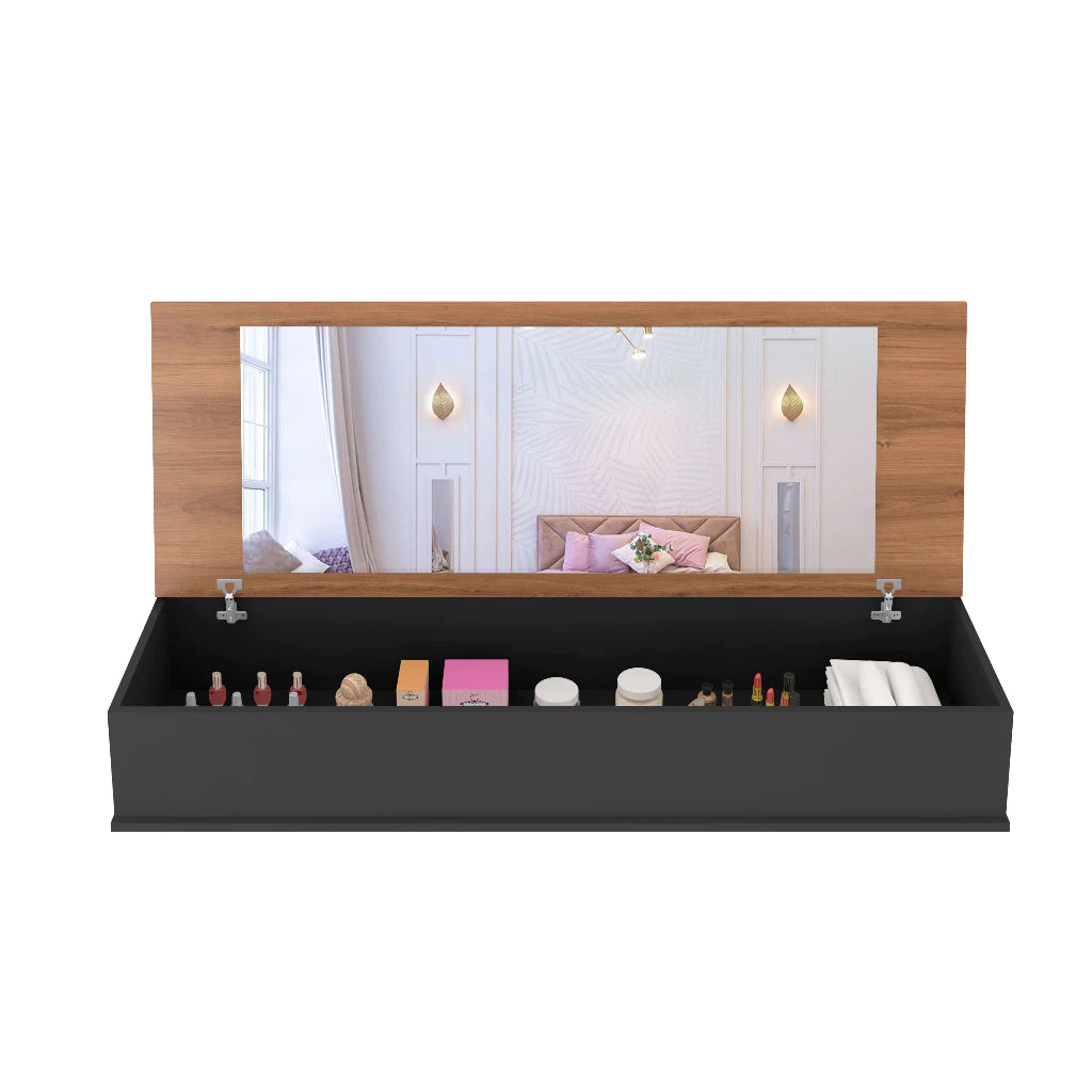 Penteadeira Suspensa Com Espelho