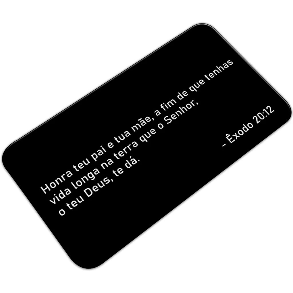 Tapete Antiderrapante Biblico, Oração, Provérbio | Decoração Porta ou Banheiro