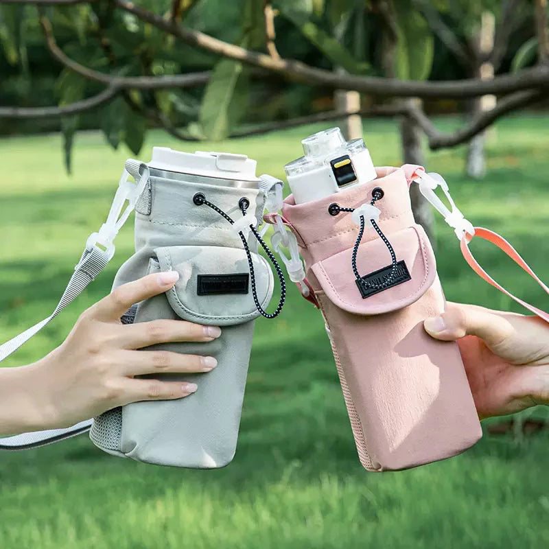 Bolsa Transversal Ar Livre Para Garrafa de Água