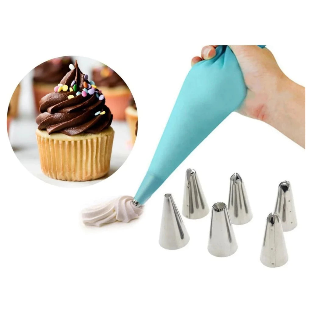 Kit Confeitaria Profissional Bailarina Giratória Raspadores Nivelador de Bolo