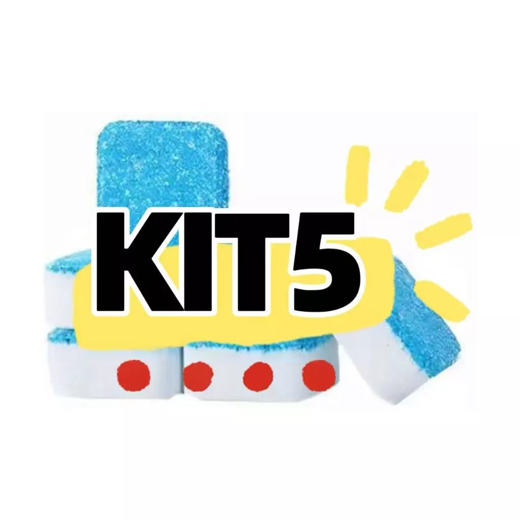 Limpador de Máquina de Lavar - Efervescente sólido para remover manchas