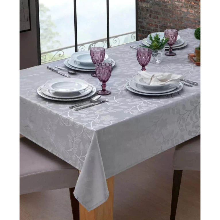 Toalha de Mesa Jacquard 4, 6 e 8 Lugares