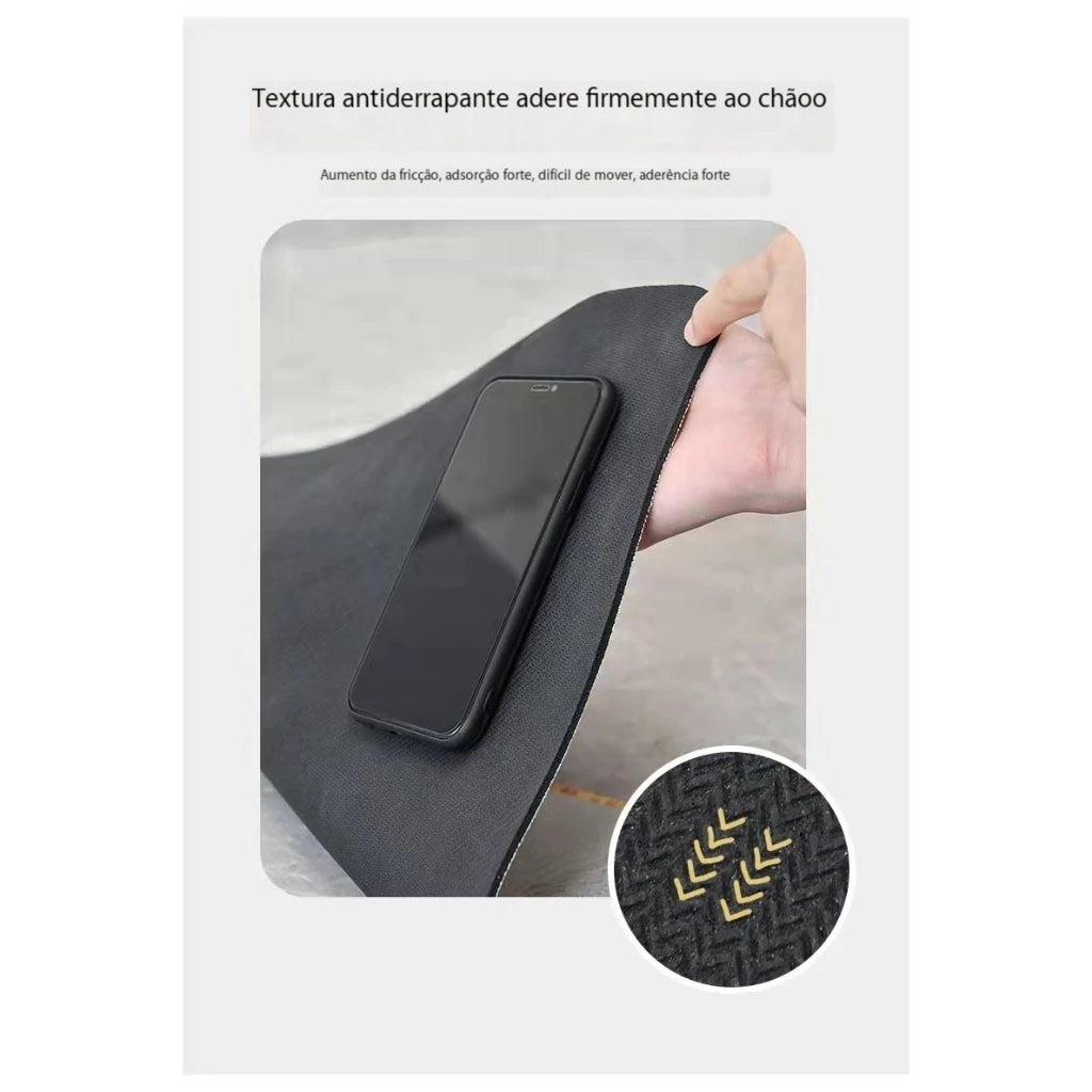 Tapete Efeito 3D Antiderrapante Saída Chuveiro Box