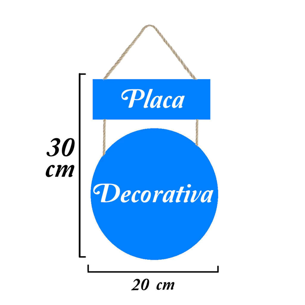 Placa Decorativa Seja bem vindo Jesus Reina neste lugar