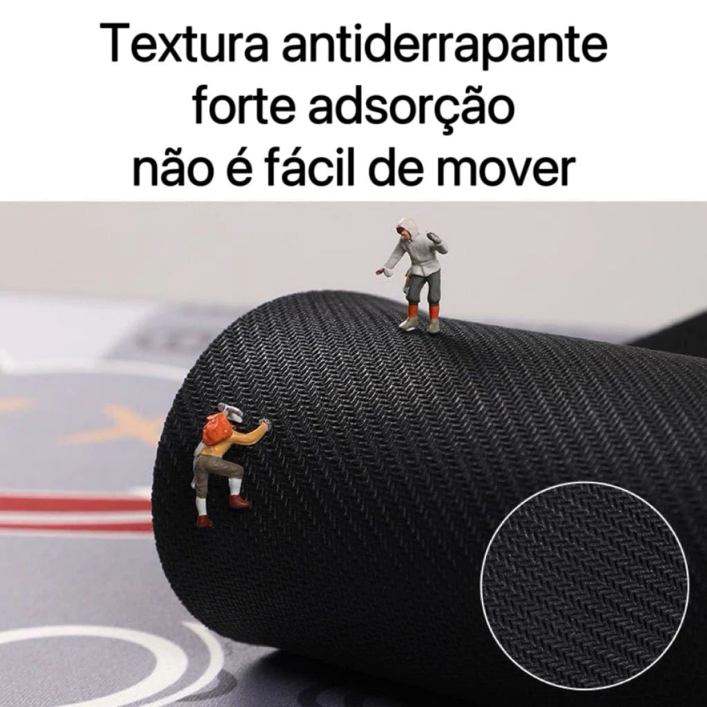 Tapete Estilo 5D De Secagem Rápida Em Microfibra Antiderrapante Para Banheiro / Porta De Entrada