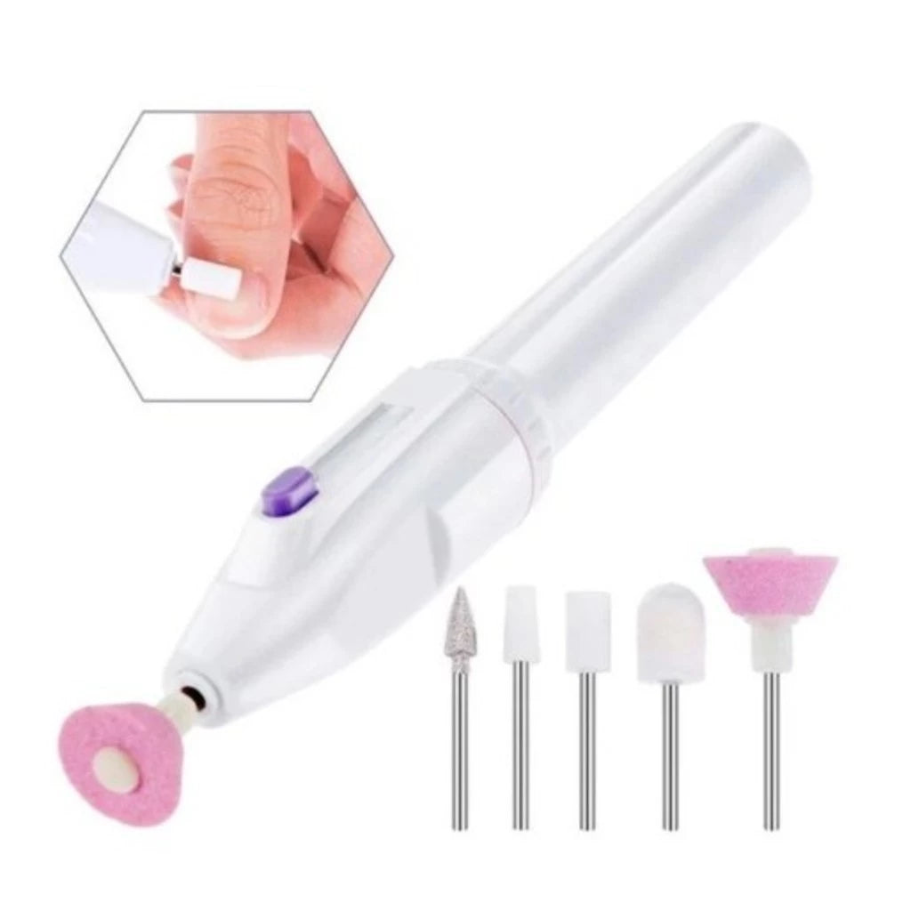Removedor De Cutículas E Lixa Eletrônica Portátil