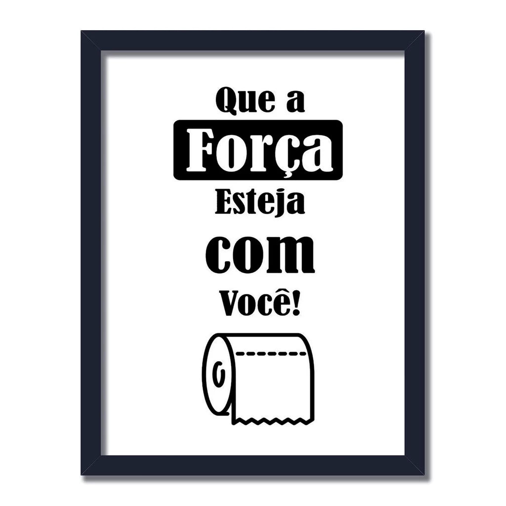 Placas Quadros Decorativas, Divertidas, Frases engraçadas, Banheiro