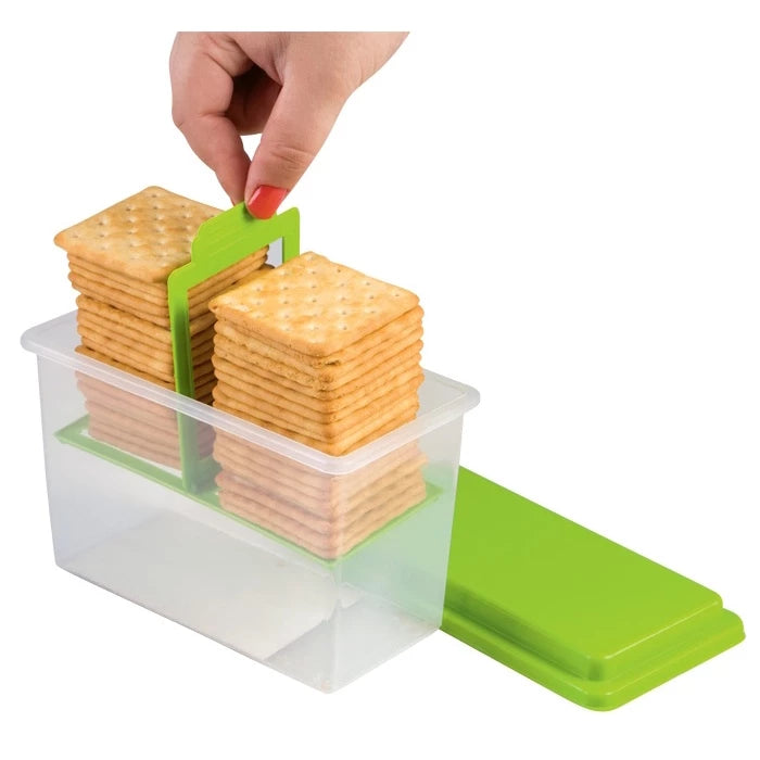 Porta Biscoito Bolacha Torrada com Puxador