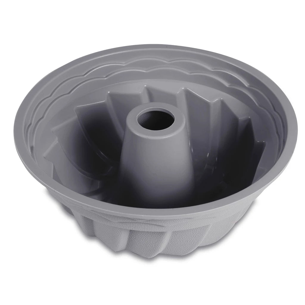 Assadeira Forma De Silicone Para Bolo Pudim Torta Mousse