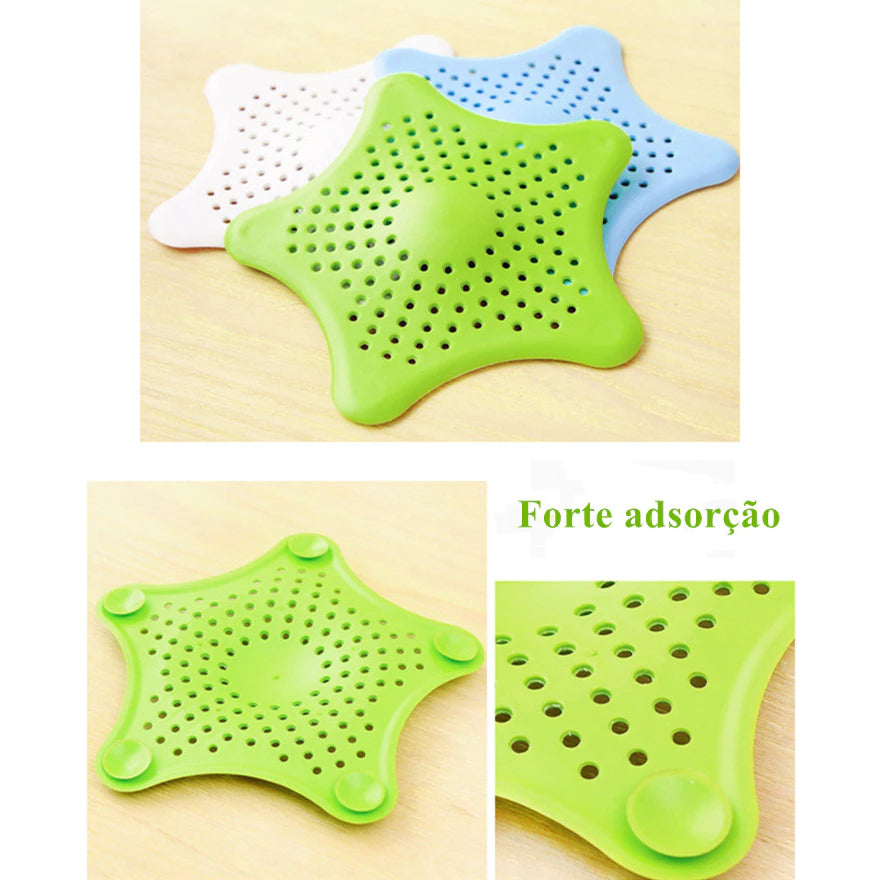 Kit 10 Tampas De Silicone Ralo Pia