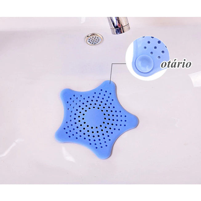 Kit 10 Tampas De Silicone Ralo Pia