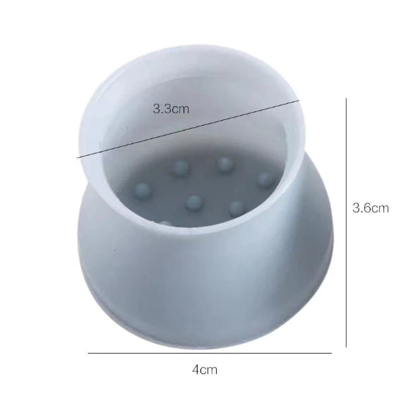 Kit Protetores de Silicone para Pés de Cadeira e Mesa
