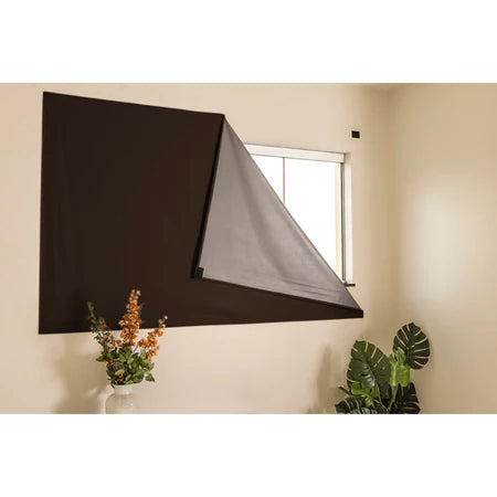 Cortina Painel Blackout com Velcro para Sala Quarto Cozinha Varias Cores