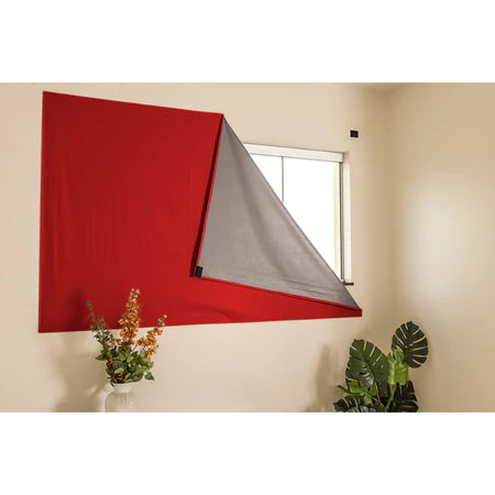 Cortina Painel Blackout com Velcro para Sala Quarto Cozinha Varias Cores