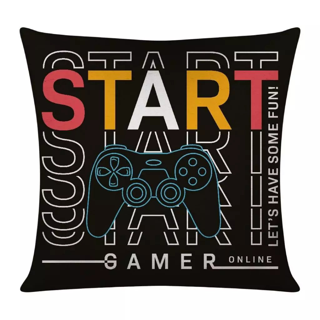 Kit c/ 4 Capas de Almofada Decorativas Modern Print