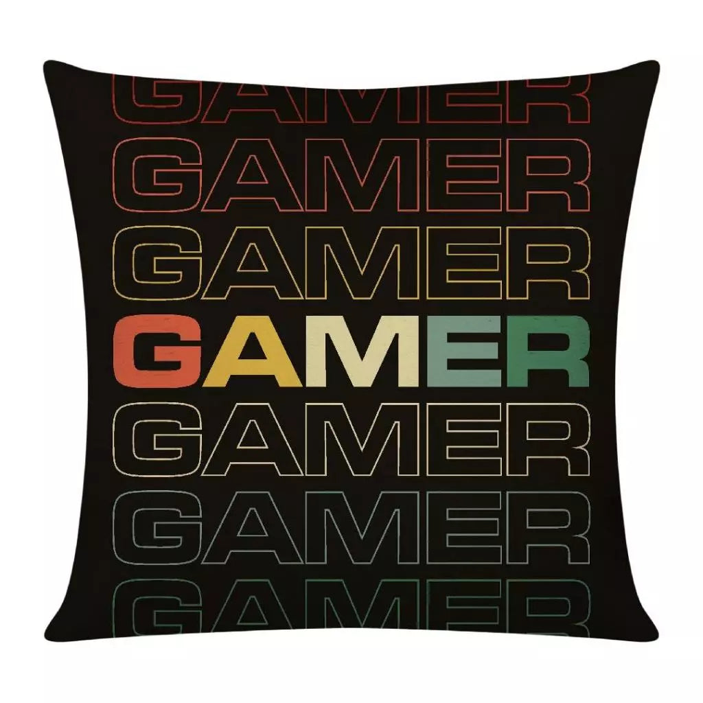 Kit c/ 4 Capas de Almofada Decorativas Modern Print