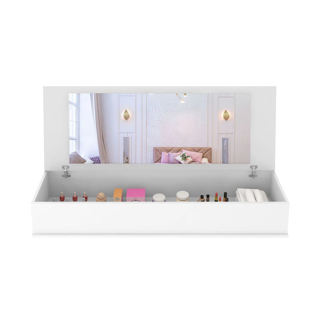 Penteadeira Suspensa Com Espelho