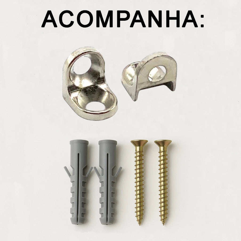 Nicho Porta Papel Toalha e Condimentos Cozinha Banheiro 100% MDF BRANCO