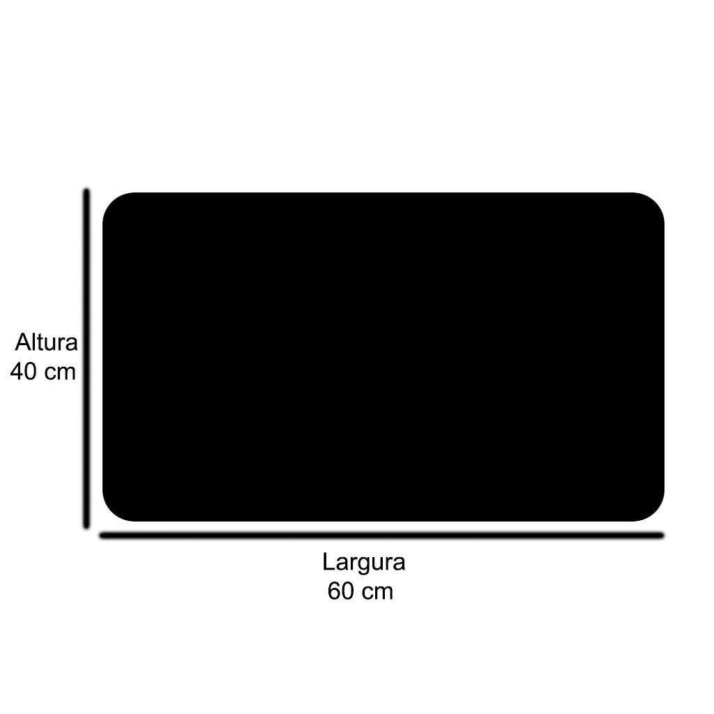 Tapete Antiderrapante Costura Reforçada - Versículo - Evangélico - Oração