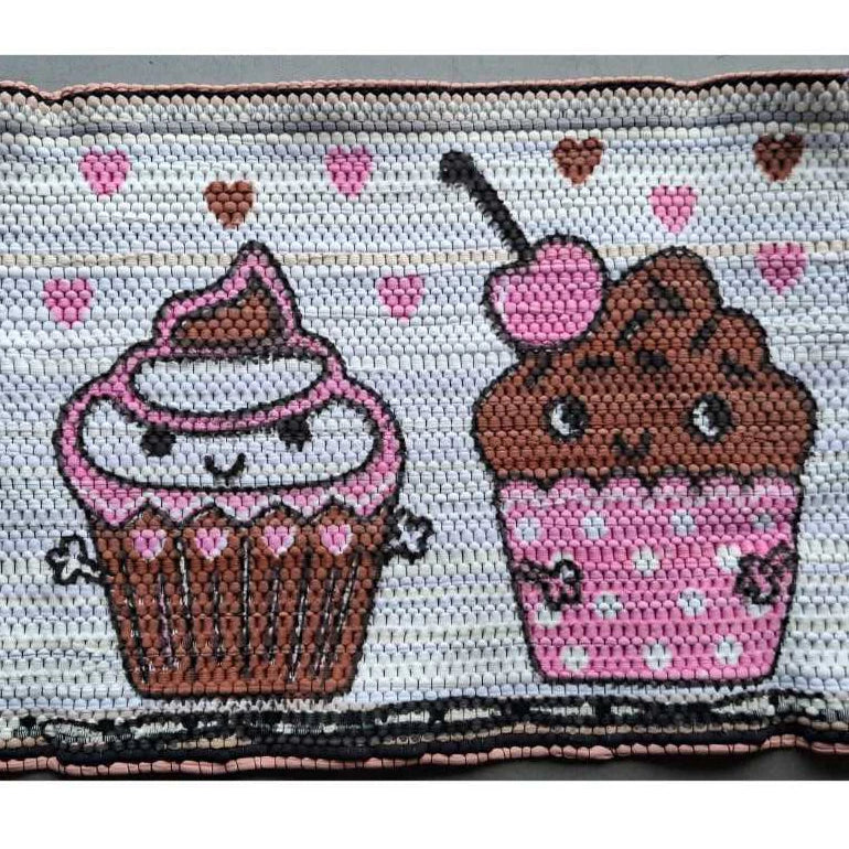 Jogo 3 Peças Passadeira e Tapete Corda Cozinha