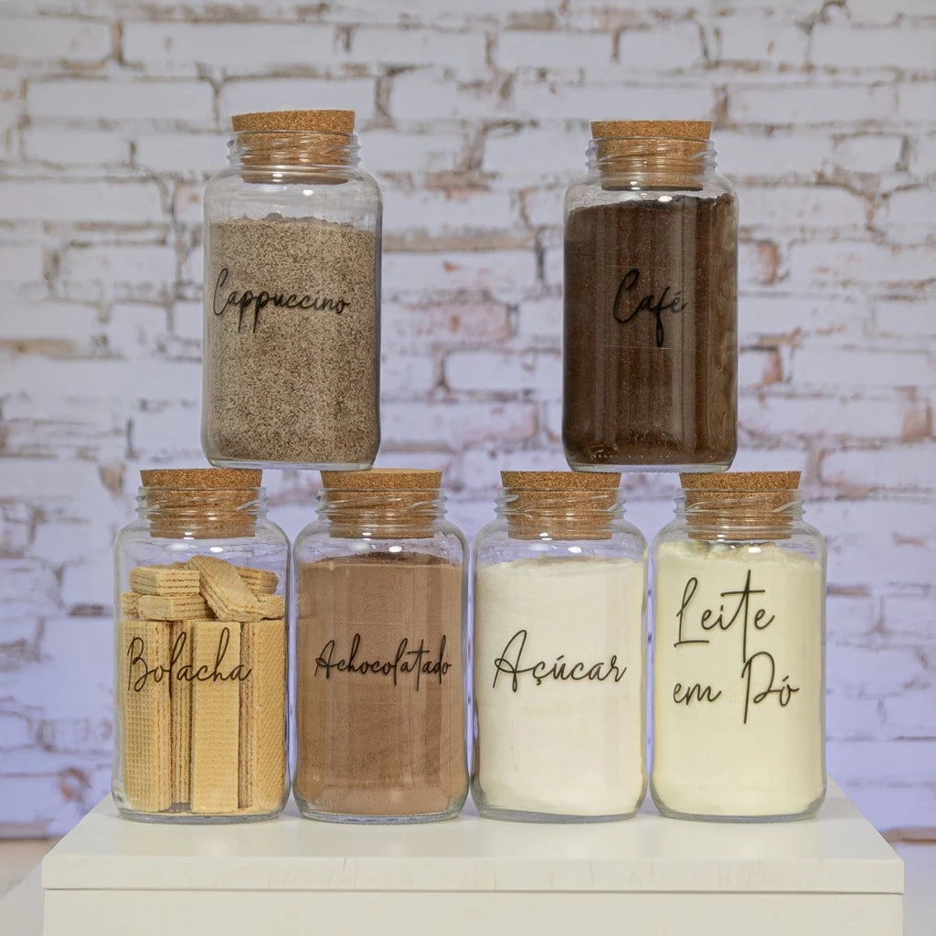 Kit Cantinho do Café - ESCOLHA SEU KIT + Adesivos