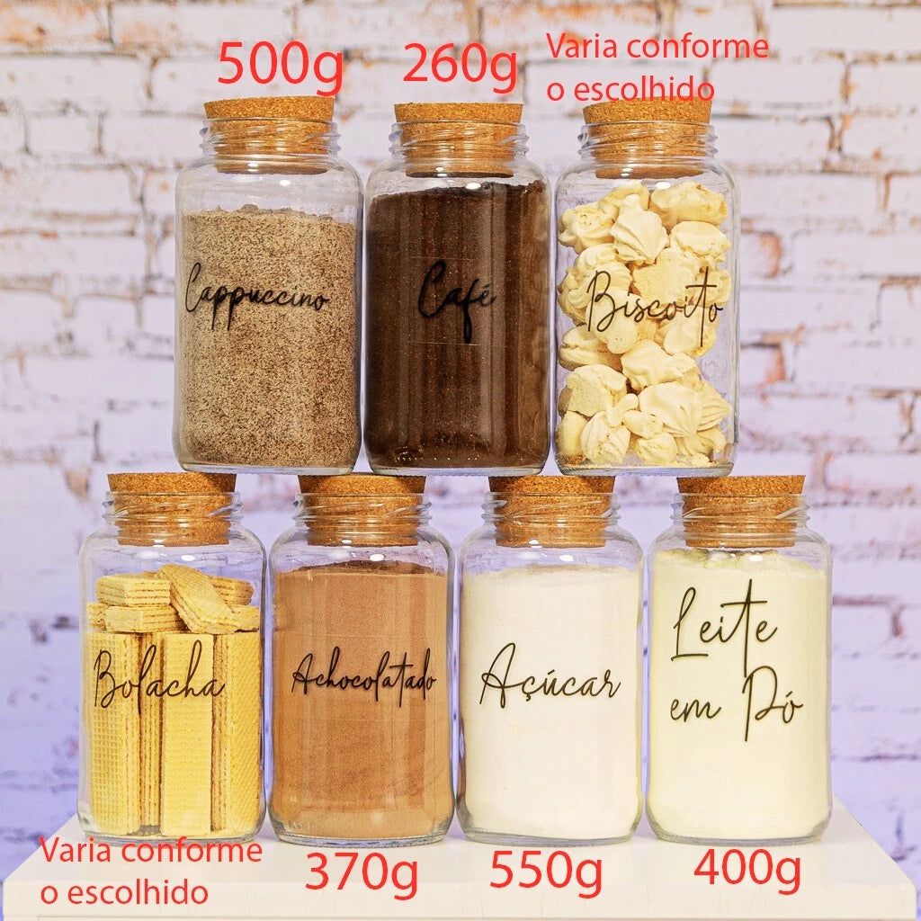 Kit Cantinho do Café - ESCOLHA SEU KIT + Adesivos