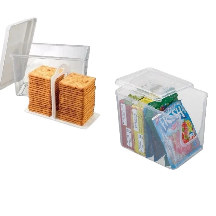 Porta Biscoito Bolacha Torrada com Puxador