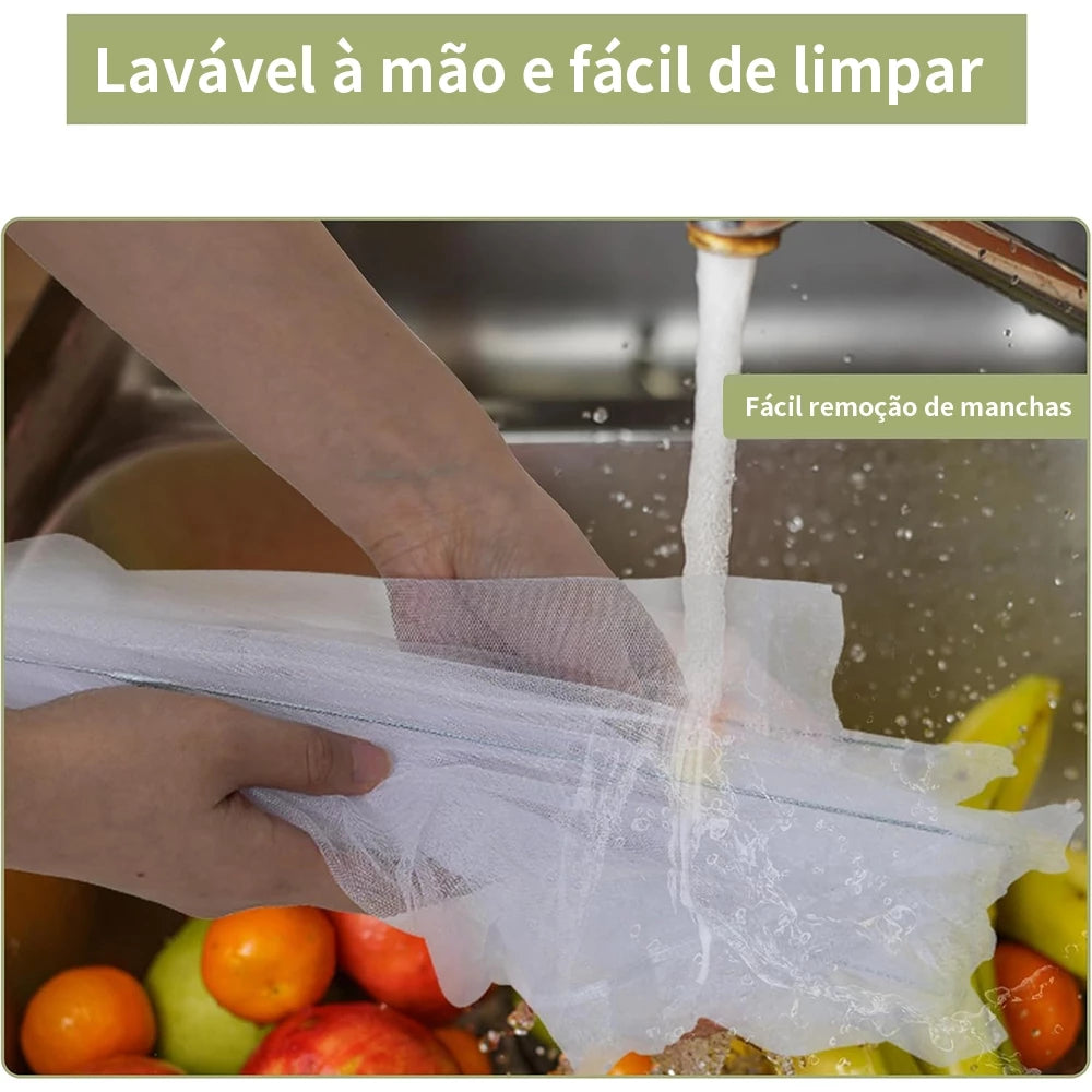 Protetores Tela Mosquiteiro Alimentos