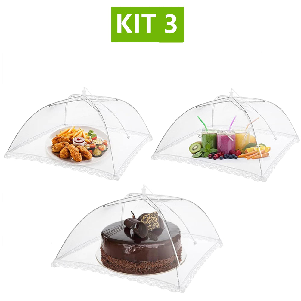 Protetores Tela Mosquiteiro Alimentos