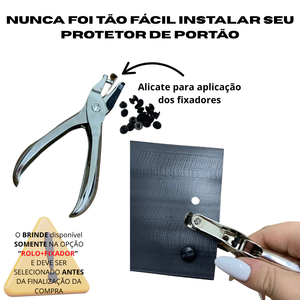 Protetor de Portão Varias Cores