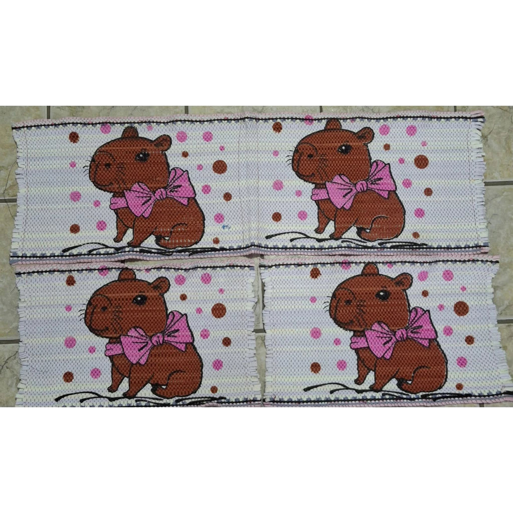 Jogo 3 Peças Passadeira e Tapete Corda Cozinha