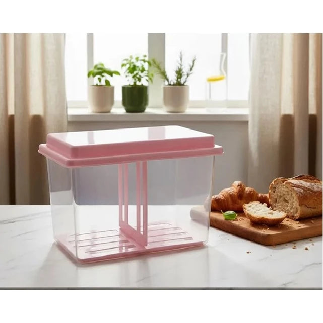 Porta Biscoito Bolacha Torrada com Puxador