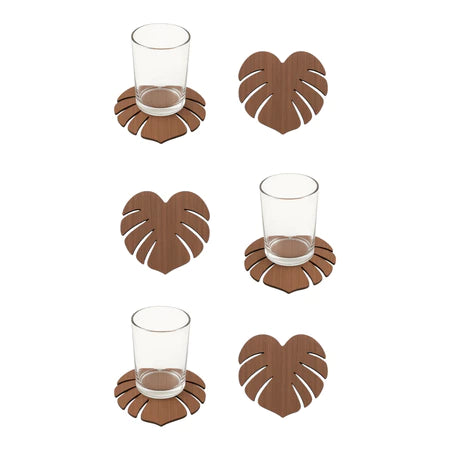 kit 6 Descanso Apoio Suporte de Panela quente Proteção Pratos Jarras Suco