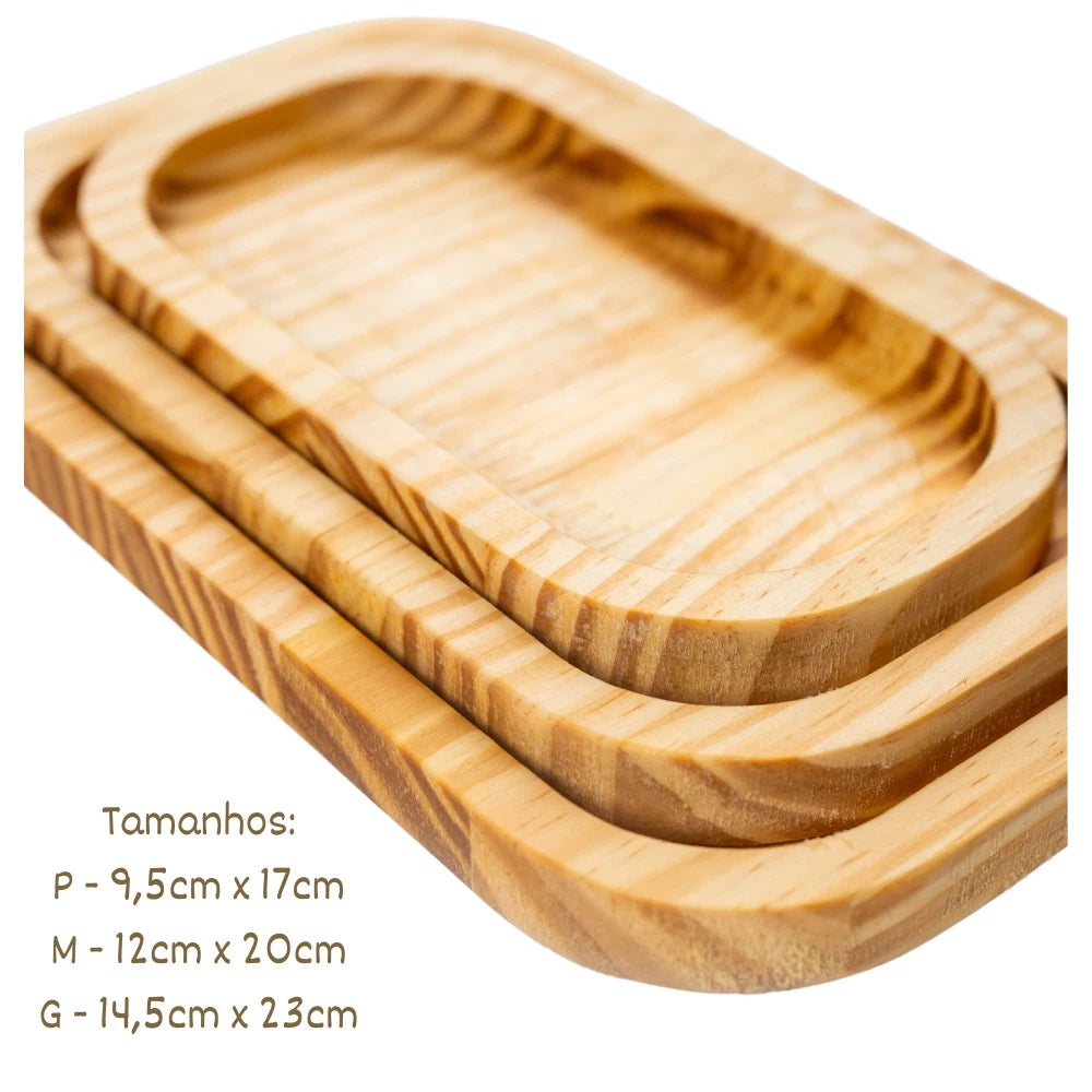 Kit Petisqueira Tábua de Servir Frios e Frutas Luxo