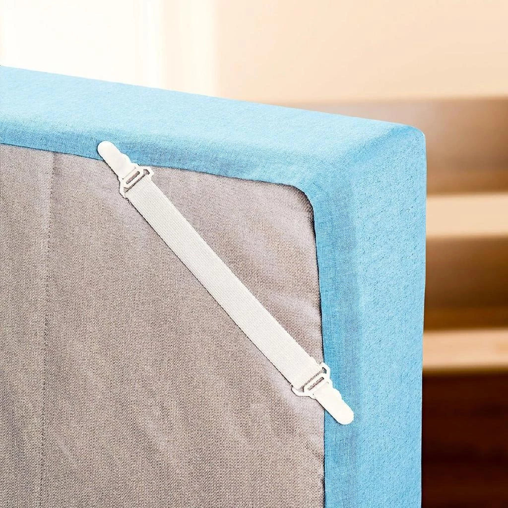 Kit 4 ou 8 Prendedores de Lençol Elástico