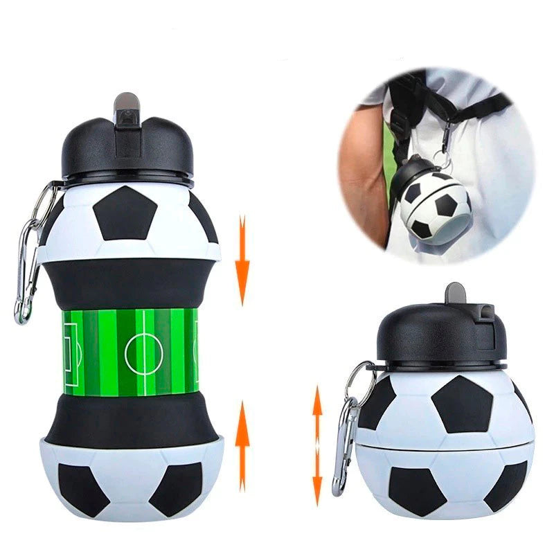 Copo Dobrável Infantil de Silicone para Esportes ao Ar Livre Portátil