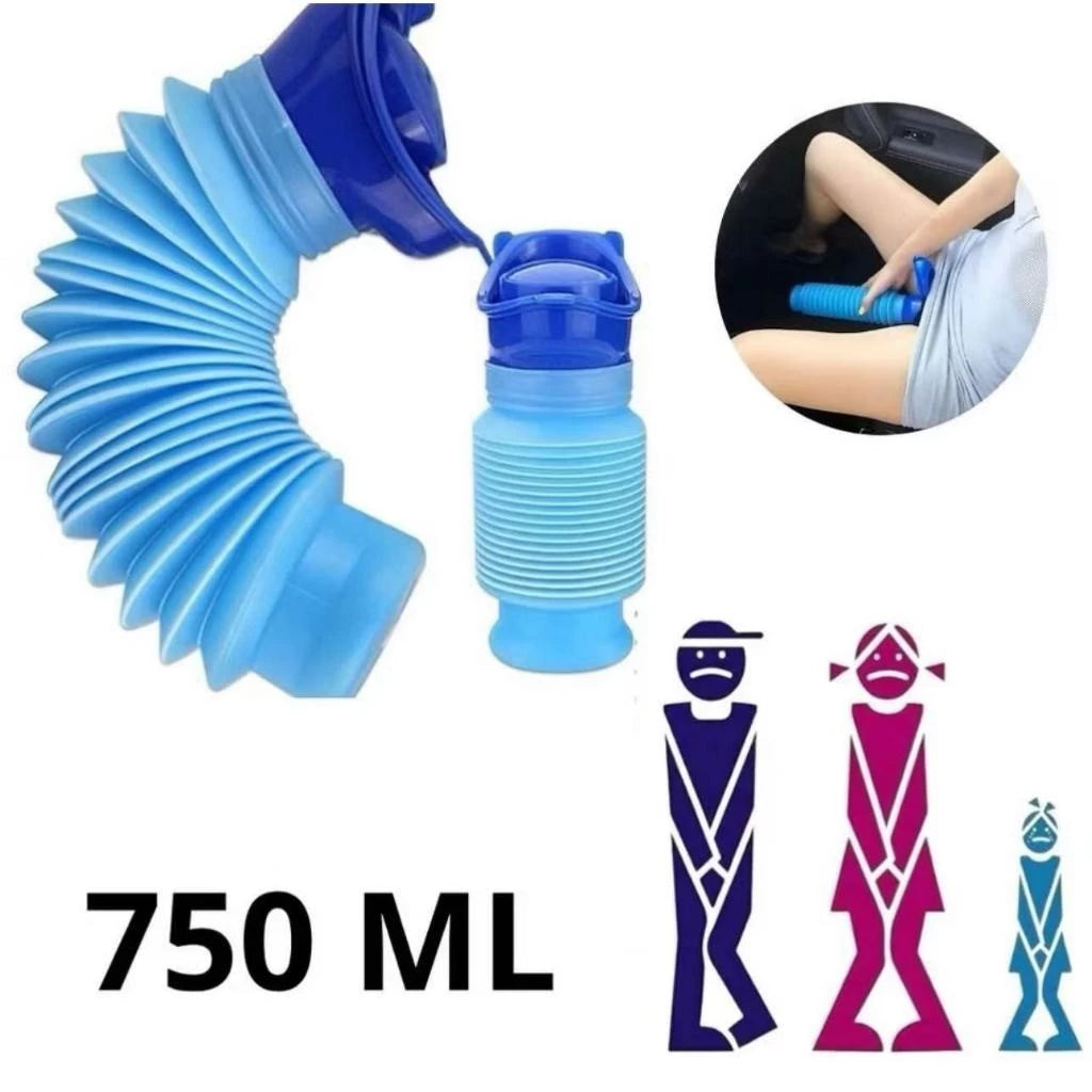 Urinol Portátil Unissex Dobrável Para Homens/Mulheres/Crianças