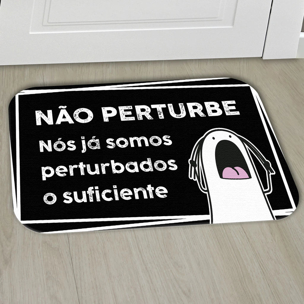 Tapetes De Porta Engraçados Decorativo e Antiderrapante